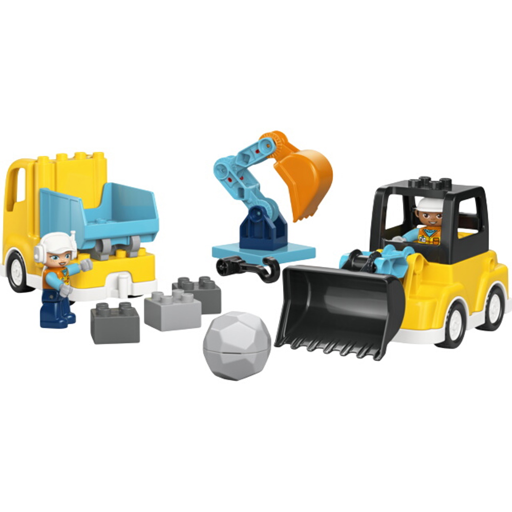Duplo 3 In 1 Construction Vehicles